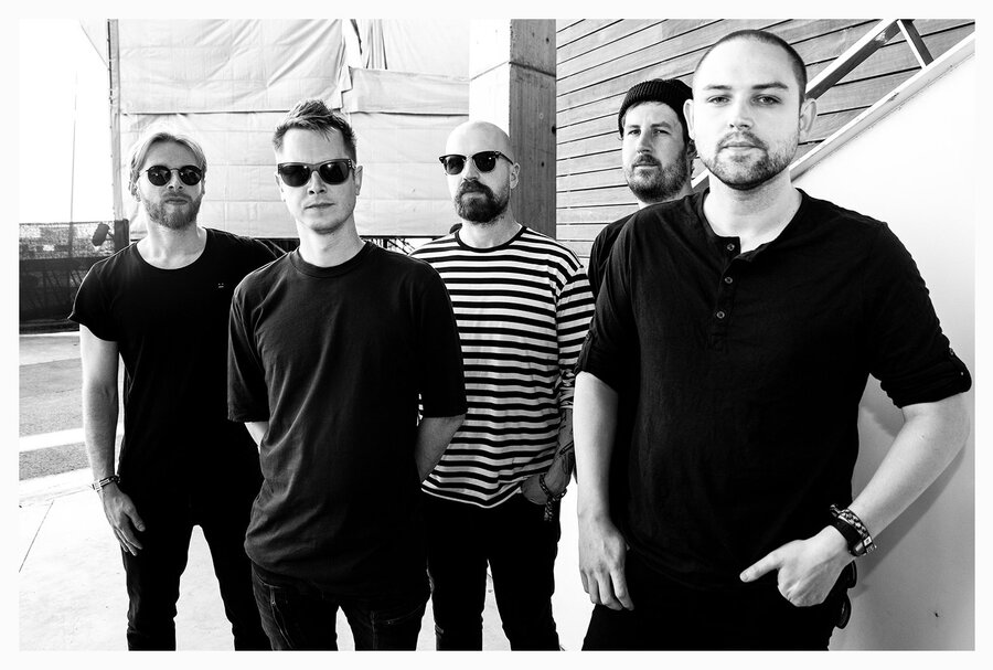 A press shot of the band The Twilight Sad