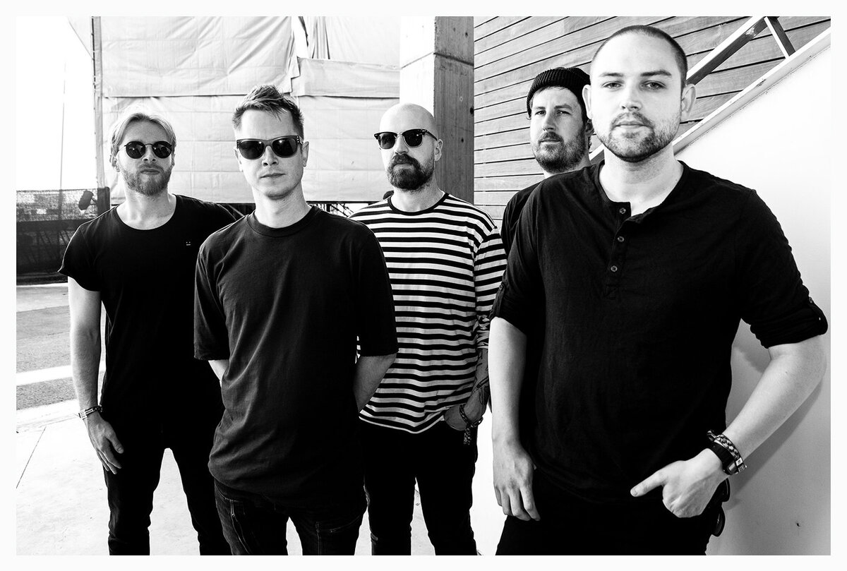 A press shot of the band The Twilight Sad